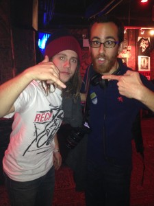 Me with Brent Allen of "I See Stars" 