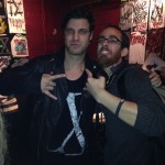 Me (Right) with Spencer Charnas (Vocals) of Ice Nine Kills